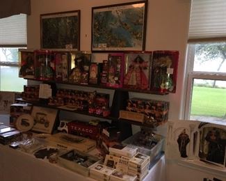 Vintage Barbies & Matchbox Fire Engine Collection