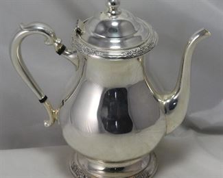 International Silver Company “Camille” Silverplate 10” teapot