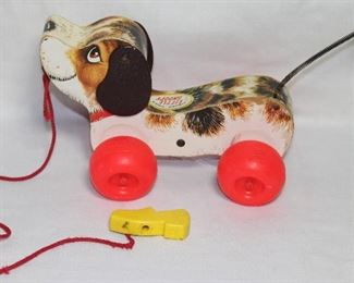 Fisher Price Vintage “Little Snoopy” Dog Pull Toy