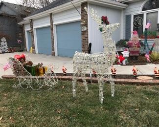 Large selection of Outdoor Christmas Lawn Decoration