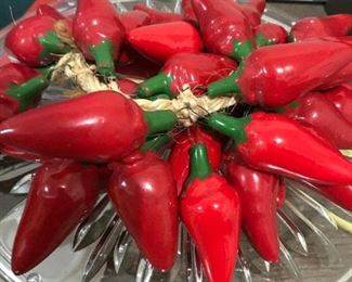 Glass Chili Peppers