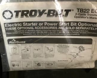 Troy-Bilt Trimmer - Electric Starter or Power Start Optional