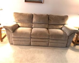 La-Z- Boy sofa with reclining ends