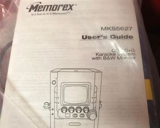 Memorex Karaoke System 