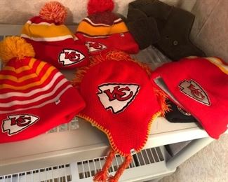 Hats, gloves and scarves