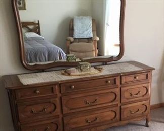 Century Dresser and mirror