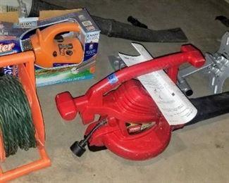 Blower, Extension Cords and more