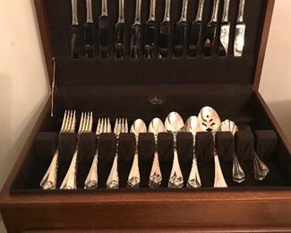 silver plate flatware
