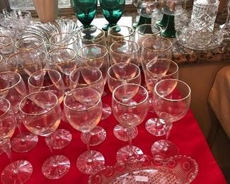 lenox crystal stemware