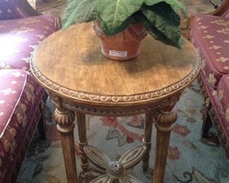 One of two matching tables