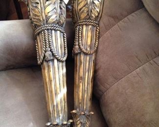 Striking wall sconces