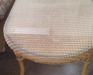 Glass top oval coffee table