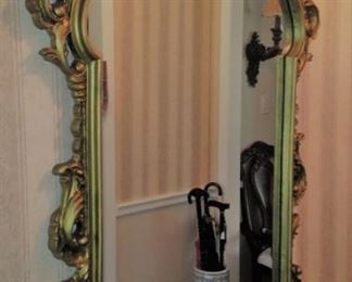 One of several mirrors