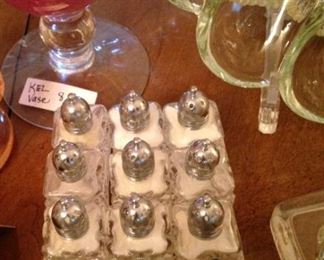 Individuals salt and pepper shakers