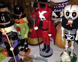 Halloween nutcrackers