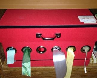 Ribbon organizer for all those year-round presents