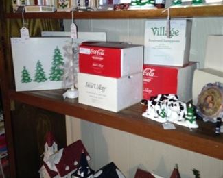 Great selections of Snow Village houses and buildings