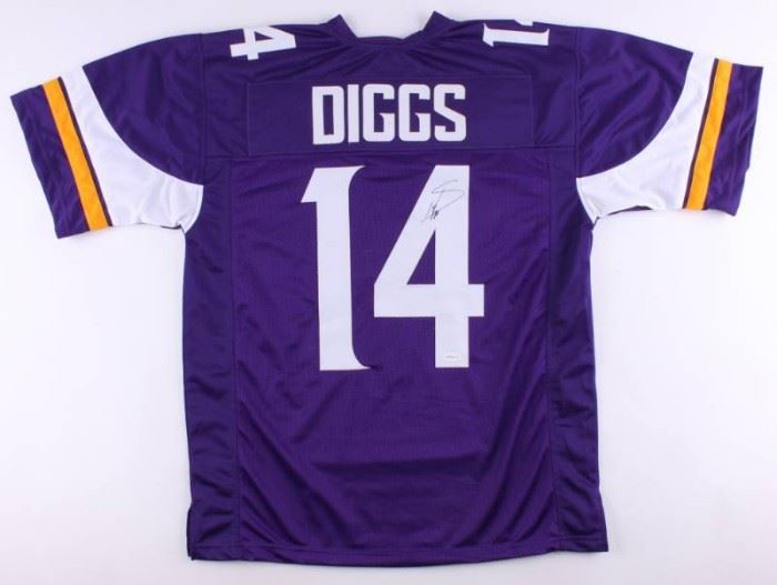 Stefon Diggs signed jersey