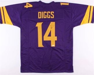 Stefon Diggs signed jersey