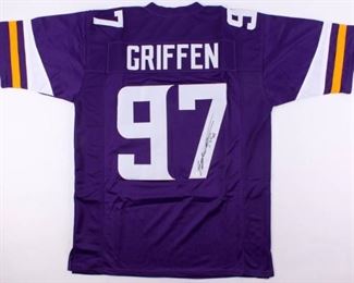 Everson Griffen signed jersey