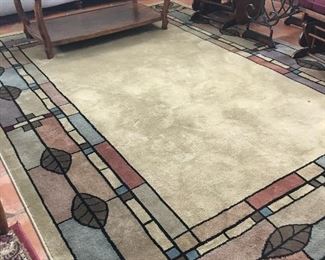 Large Neutral Area Rug
     7.5’  x 10’