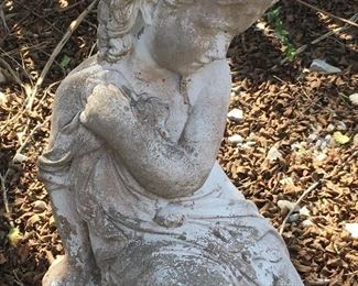Vintage Statue with Great Patina