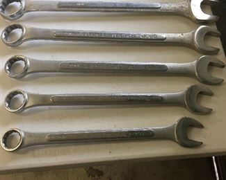 Vintage Evercraft Wrench Set
   1-5/8 to 1-1/8 
Drop Forged made in Taiwan