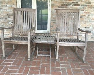 Great Rustic Set including (2) Chairs and Table