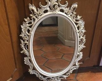 Beautiful Ornate Oval  Mirror