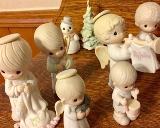 Precious moments nativity pieces