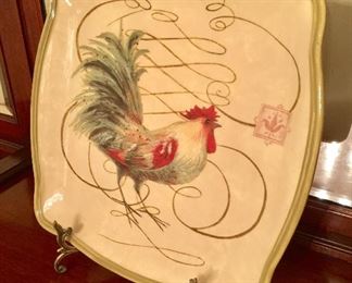 Rooster plate