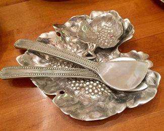 Decorative serving pieces
