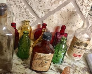 Vintage bottles
