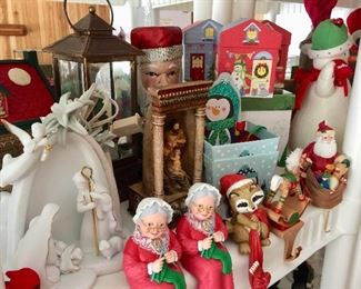 Christmas stocking hangers and more