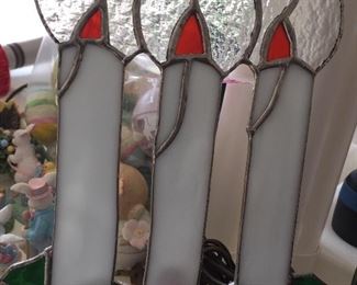 Stained glass Christmas Decor