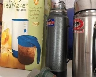 Tea maker, thermoses