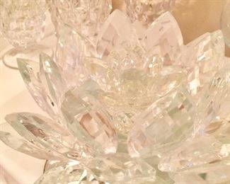 Large crystal flower