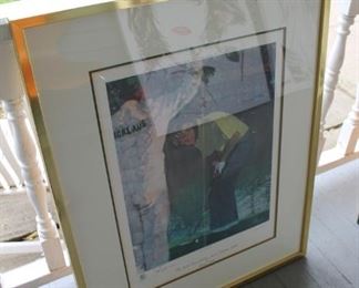 Bernie Fuchs Jack Nicklaus print