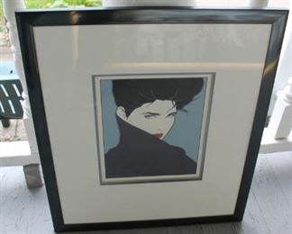 Framed Nagel print