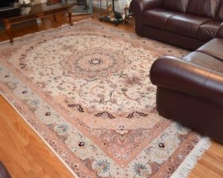 Persian Tabriz Carpet (approx. 11'8" x 8'3")