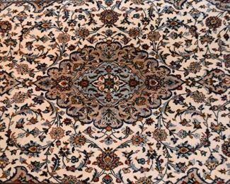 Persian Kashan Carpet (approx. 7'9" x 4'7")