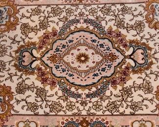 Persian Tabriz Carpet / Rug (approx. 2'1" x 3'2")