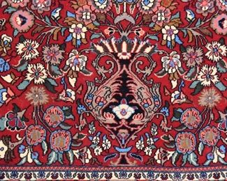 Persian Kashan Prayer Rug - Tree of Life (approx. 5'6" x 3'8")