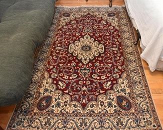 Persian Tabas Carpet / Rug (approx. 6'7" x 3'10")