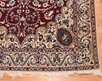 Persian Tabas Carpet / Rug (approx. 6'7" x 3'10")