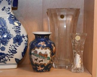 Vases (Porcelain, Glass & Crystal)