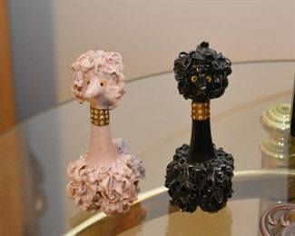 Vintage Poodle Figurines