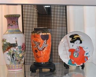 Chinese & Japanese Porcelain (Plates & Vases)
