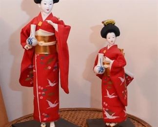 Japanese Geisha Dolls