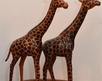African Giraffe Statues